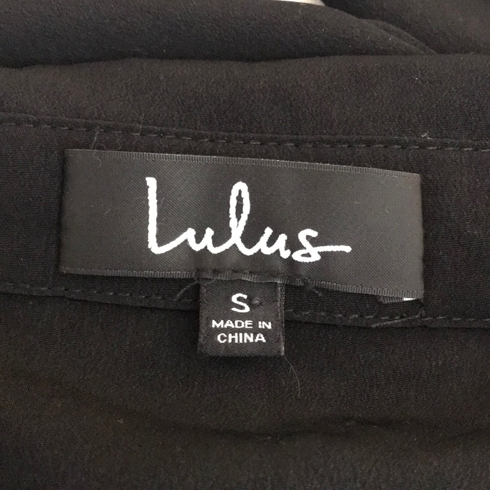 Lulu’s City Strut Black Shirt Dress - Picture 7 of 8